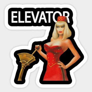 90s Classic Elevator Sticker